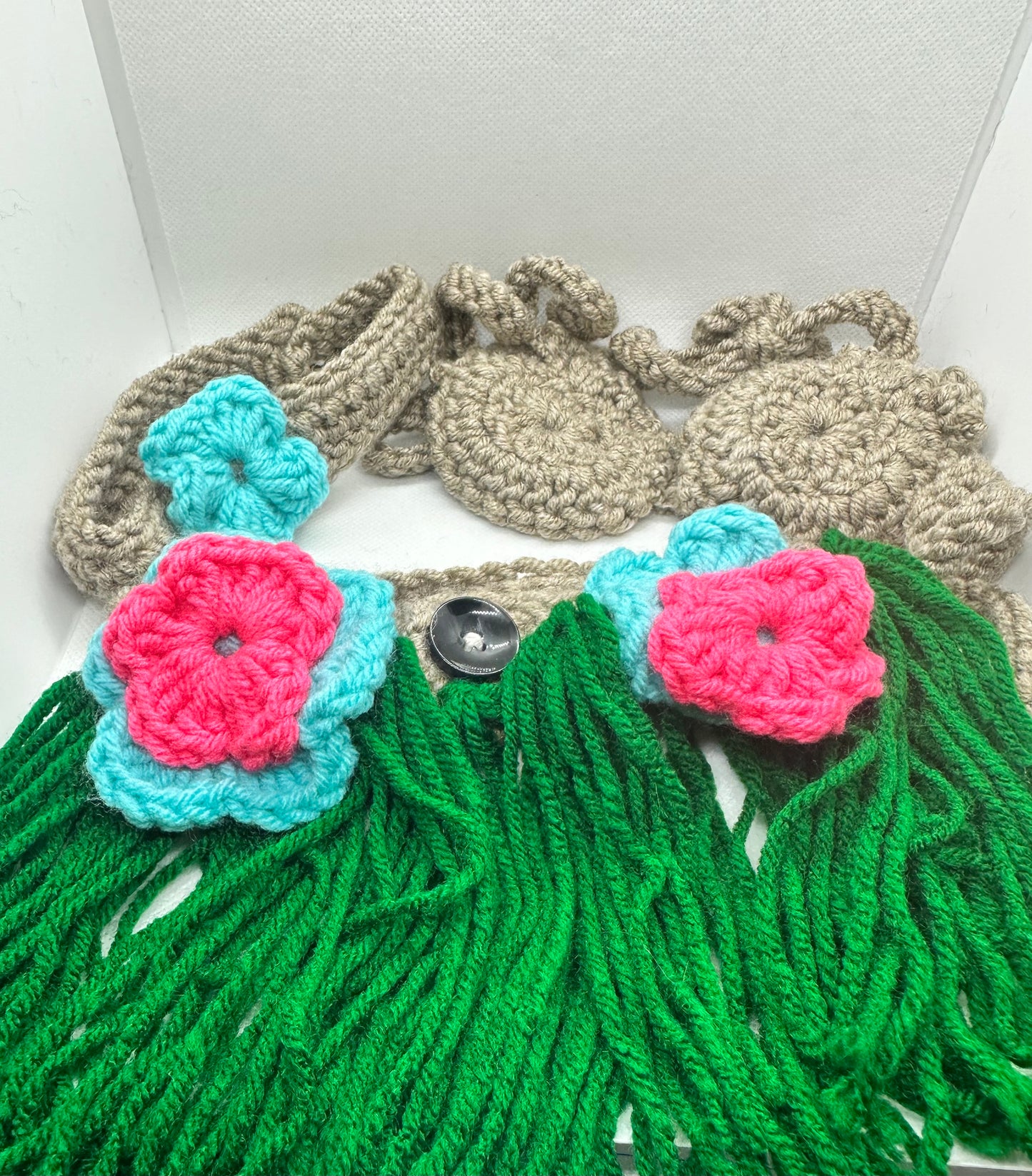 Hawaii Crochet Set - Newborn Size