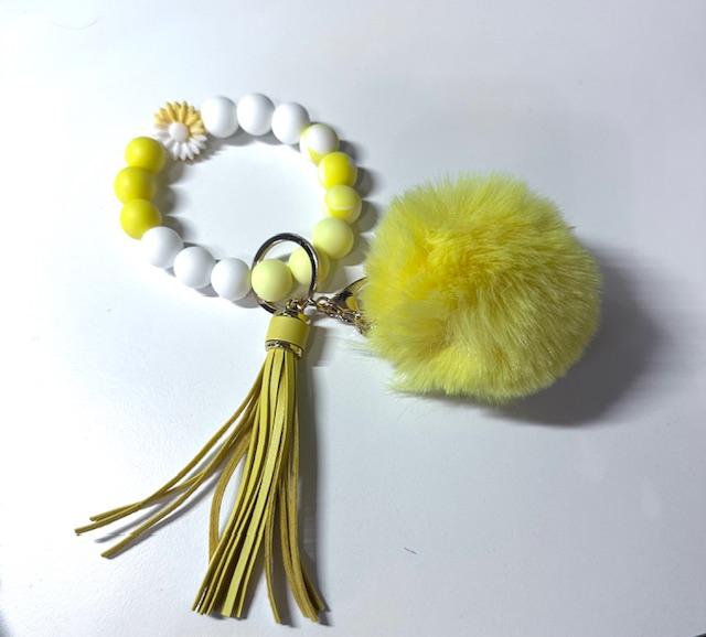 Pom Pom Tassel Wristlets
