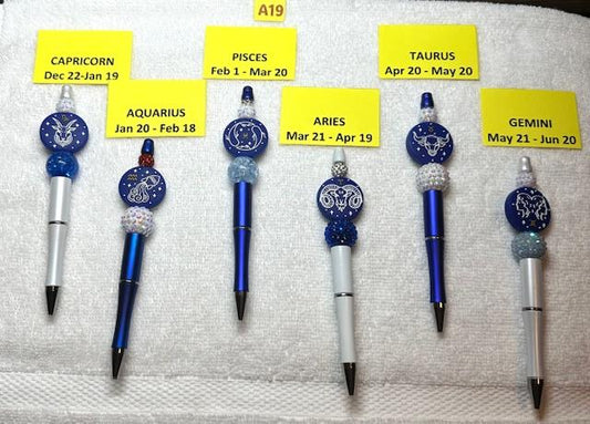 Pens, Zodiac Signs