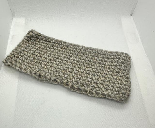 Beige Crochet Headband with NO Embellishments Kids