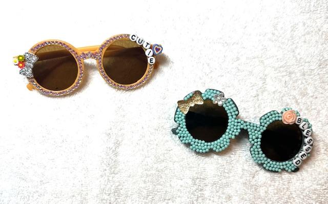 Sunglasses, Blinged and Personalized