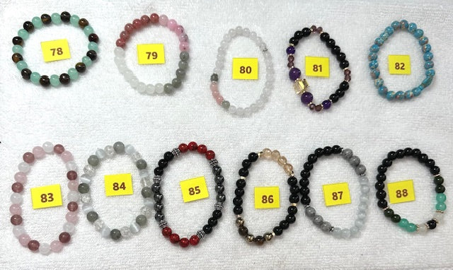 Natural Gemstone Bracelets
