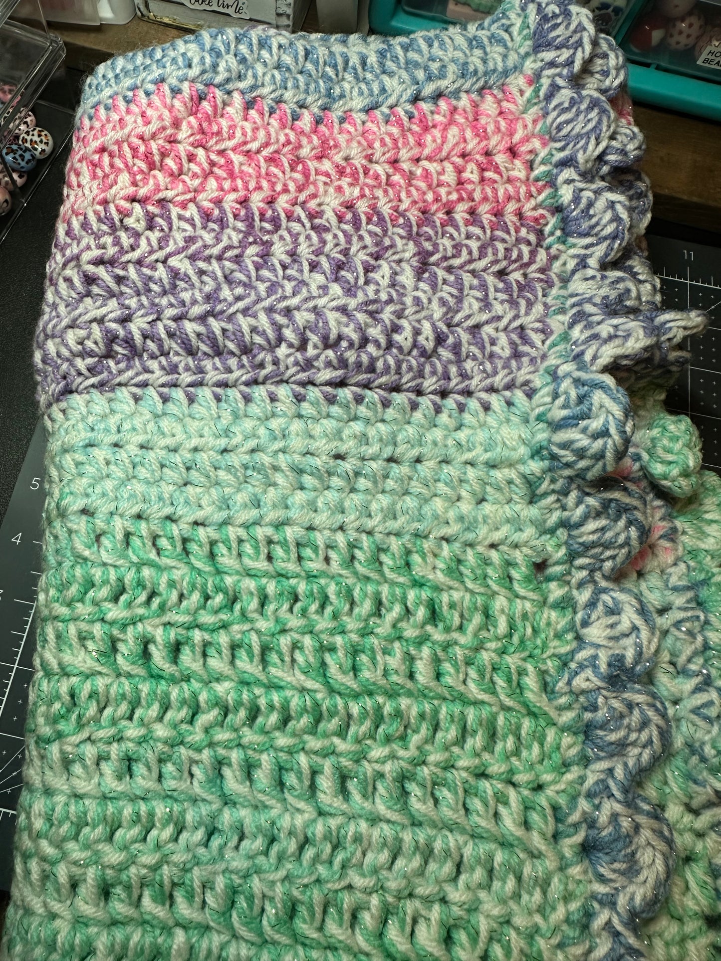 Baby Blanket and Beanie Set