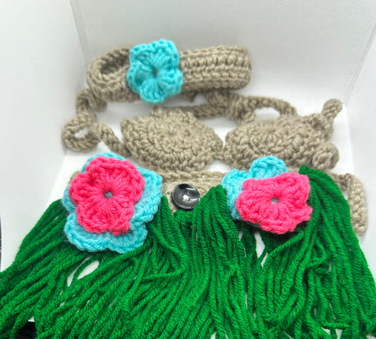 Hawaii Crochet Set - Newborn Size