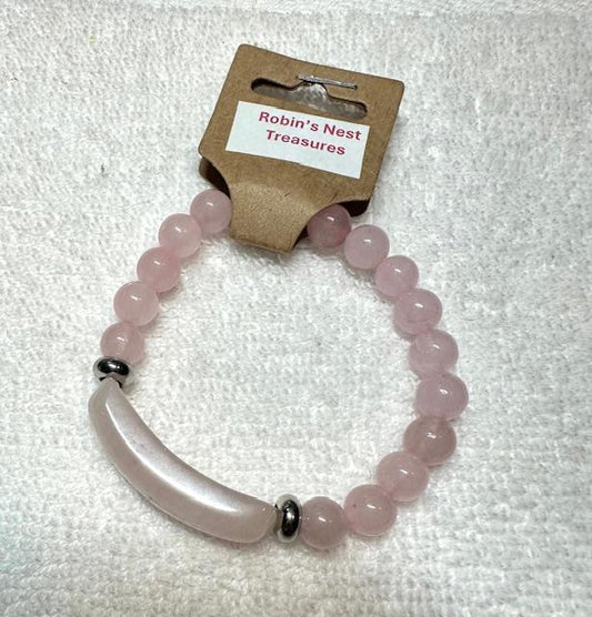 Rose Quartz Combo Bracelet