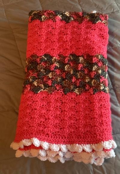 Baby Blanket with Beanie and Booties Set