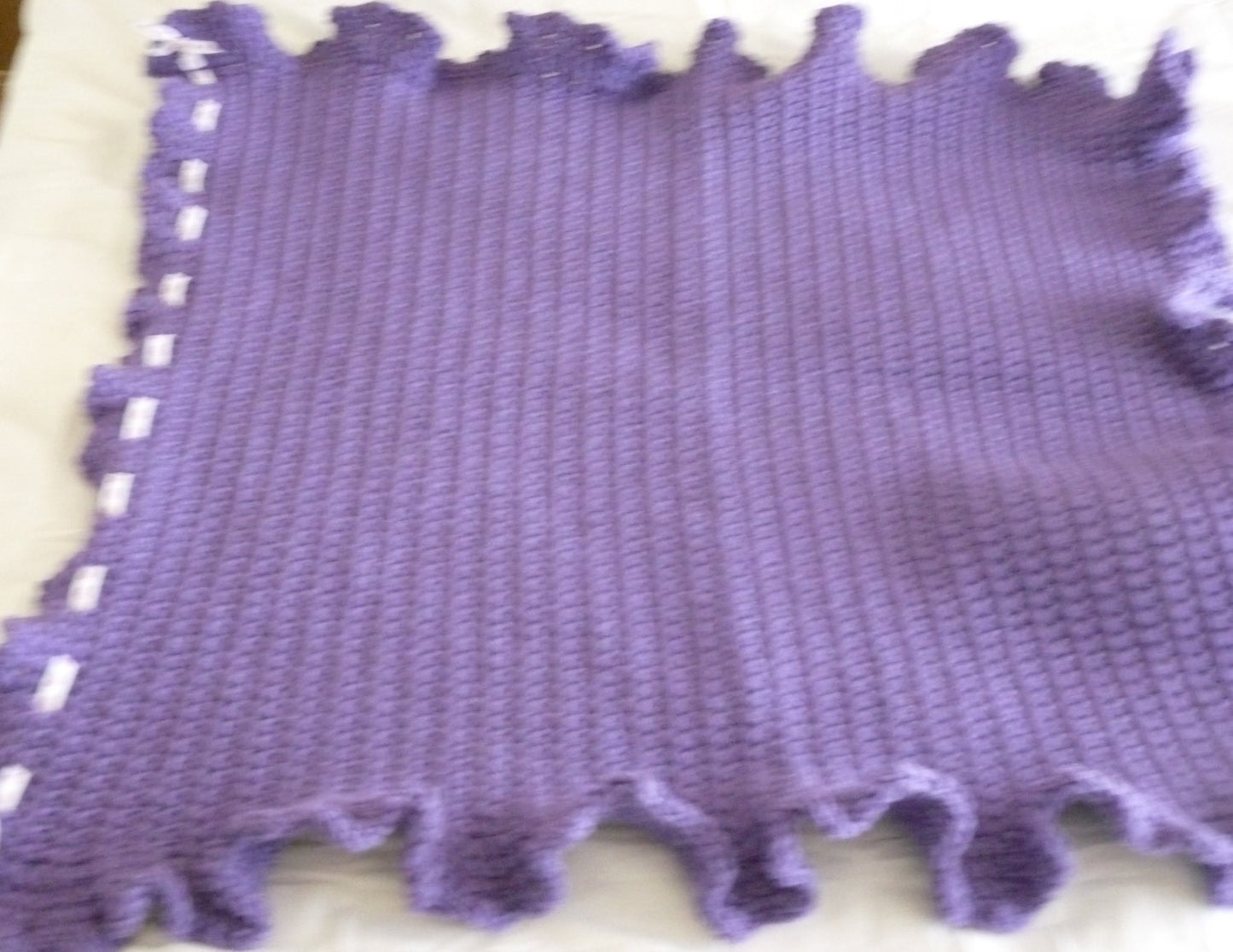 Blanket Baby - Lavender Footprint