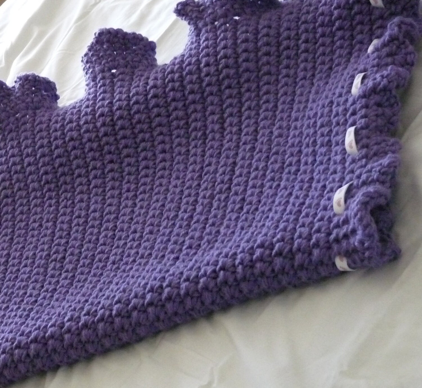 Blanket Baby - Lavender Footprint