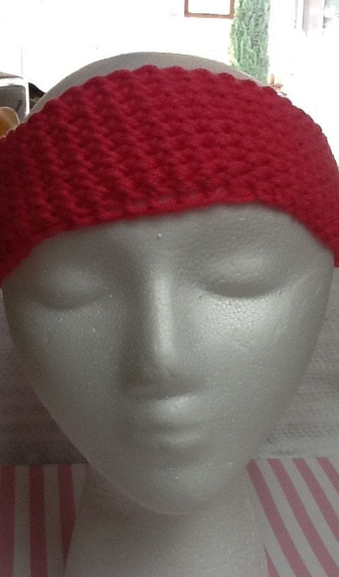 Handmade crochet headband Ambor Rose PLAIN