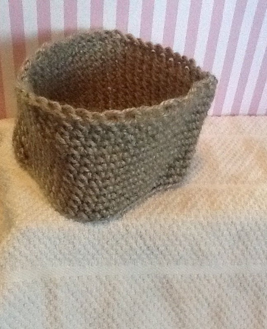 Handmade kid/baby crochet headband Grand Canyon PLAIN 8-1/4”